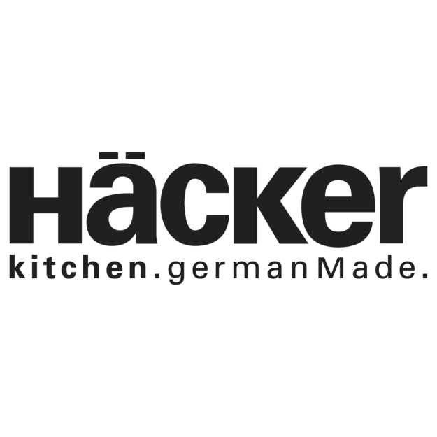 Logo des Küchen Herstellers Häcker in schwarz.